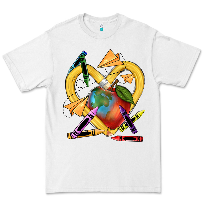 Heart Pencil Premium Tee by NancyCooperArtShop | Teevron