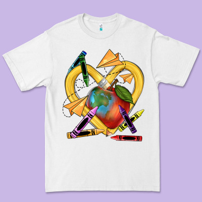 Heart Pencil Premium Tee Designed By Nancycooperartshop