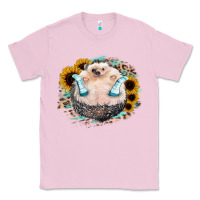 Bubblegum Pink Hedgehog with Sunflower Classic Tee - Bettercallsaul