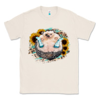 Natural Hedgehog with Sunflower Classic Tee - Bettercallsaul