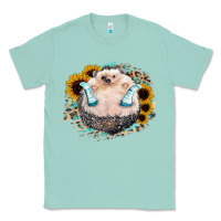 Seafoam Hedgehog with Sunflower Classic Tee - Bettercallsaul