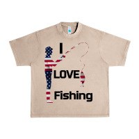 French Oak I love fishing Urban Heavy Tee - Bettercallsaul