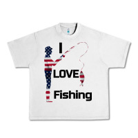 Lunar Rock I love fishing Urban Heavy Tee - Bettercallsaul