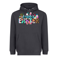 Smoke Happy Easter Bunny Heavyweight Hoodie - CowhideDigitalArt