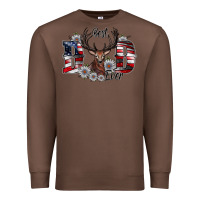 Chestnut Best Dad Ever Premium Sweatshirt - CowhideDigitalArt