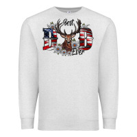 Oatmeal Heather Best Dad Ever Premium Sweatshirt - CowhideDigitalArt