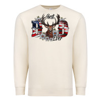 Sandshell Best Dad Ever Premium Sweatshirt - CowhideDigitalArt