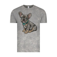 Cloud Rock french bulldog Vintage Tee - RanaPortraitStore