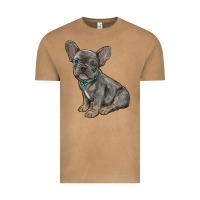 Vintage Camel french bulldog Vintage Tee - RanaPortraitStore