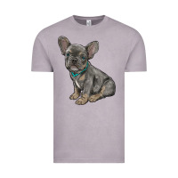 Vintage Zinc french bulldog Vintage Tee - RanaPortraitStore