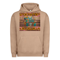 Pigment Burro but first coffee Urban Hoodie - Artiststas