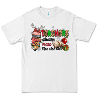 White teachers always make the nice list Premium Tee - MaliasSmallBusiness