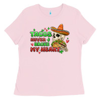 Bubblegum Pink baby its cold outside skeleton Ladies Tee - MaliasSmallBusiness