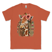 Copper Giraffe with Floral Classic Tee - Bettercallsaul