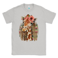 Moon Dust Giraffe with Floral Classic Tee - Bettercallsaul