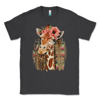 Smoke Giraffe with Floral Classic Tee - Bettercallsaul