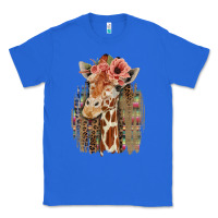 True Royal Giraffe with Floral Classic Tee - Bettercallsaul