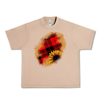 Burro sunflower Christmas patch Urban Heavy Tee - JahusDesignShop