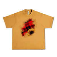 Sunflower Christmas Patch Urban Heavy Tee | Teevron