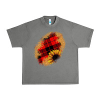 Tornado sunflower Christmas patch Urban Heavy Tee - JahusDesignShop