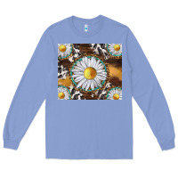 Colony Blue western daisy and cowhide tumbler tbs Long Sleeve Tee - TumblerDesignByShophia
