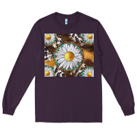 Plum western daisy and cowhide tumbler tbs Long Sleeve Tee - TumblerDesignByShophia