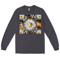 Western Daisy And Cowhide Tumbler Tbs Long Sleeve Tee | Teevron