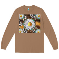 Toasted Coconut western daisy and cowhide tumbler tbs Long Sleeve Tee - TumblerDesignByShophia
