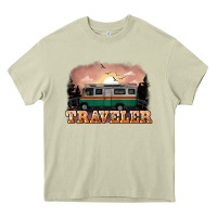 Mossy traveler Heavy Core Tee - NancyCooperArtShop