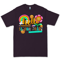 Plum hello second grade Premium Tee - NancyCooperArtShop