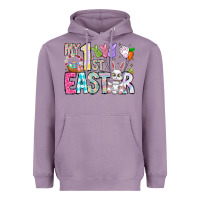 Lavender My 1st Easter Heavyweight Hoodie - CowhideDigitalArt