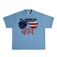 Pebble Blue All American Girl Urban Heavy Tee - Bettercallsaul