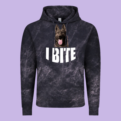 I Bite Vintage Hoodie Designed By Bettercallsaul