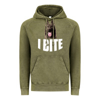 Vintage Olive I Bite Vintage Hoodie - Bettercallsaul