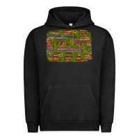 Pigment Black cinco de mayo sunflower and cactus background Urban Hoodie - Artiststas
