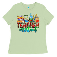 Matcha teacher assistant Ladies Tee - NancyCooperArtShop