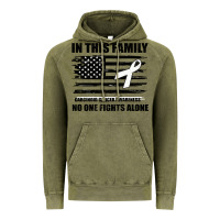 Vintage Olive No One Fights Alone Pancreatic Cancer Awareness Vintage Hoodie - Bettercallsaul