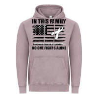 Vintage Zinc No One Fights Alone Pancreatic Cancer Awareness Vintage Hoodie - Bettercallsaul