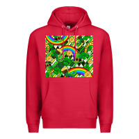 Cardinal St. Patrick's Day Premium Hoodie - FaDigitalArtStudio