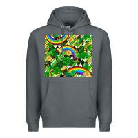 Rock St. Patrick's Day Premium Hoodie - FaDigitalArtStudio