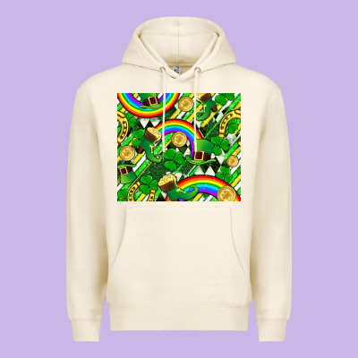 St. Patrick's Day Premium Hoodie Designed By Fadigitalartstudio
