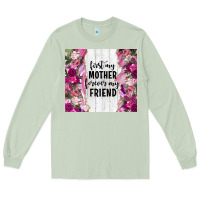 Matcha first my mother forever my friend tumbler tbs Long Sleeve Tee - TumblerDesignByShophia