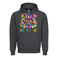 Smoke Easter Day Zipper Hoodie - BundleAndBundleShop