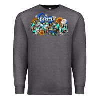 Charcoal Heather boy grandma Premium Sweatshirt - CowhideDigitalArt