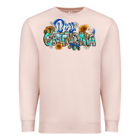 Pale Pink boy grandma Premium Sweatshirt - CowhideDigitalArt