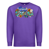 Purple boy grandma Premium Sweatshirt - CowhideDigitalArt