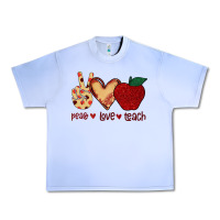 Grape Ice Peace Love Teach Urban Heavy Tee - Bettercallsaul