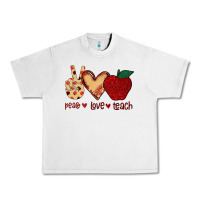 Lunar Rock Peace Love Teach Urban Heavy Tee - Bettercallsaul