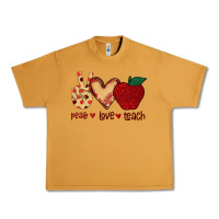 Peanut Butter Peace Love Teach Urban Heavy Tee - Bettercallsaul