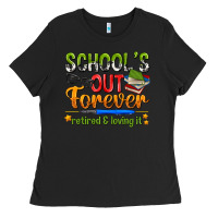 Black schools out forever Ladies Tee - NancyCooperArtShop